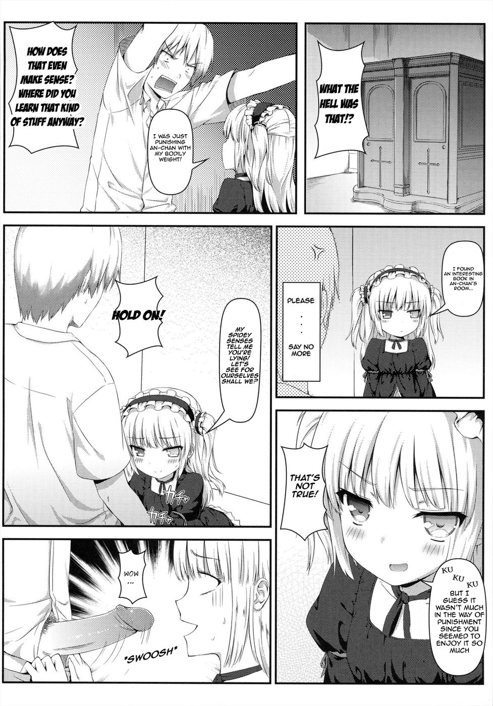 Hentai Manga Comic-I Can't Beat My Sister's Selfishness-Read-9